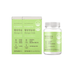 [키토케토] 혈당컷슬림 식후 혈당상승 억제 바나바잎 추출물 혈당케어 카테킨 녹차추출물 애플사이다비니거, 2개, 60정