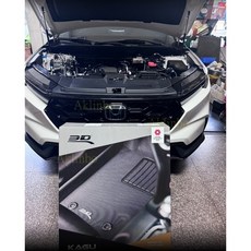 3D卡固 腳踏墊 適用於 Honda CRV6 三片式全包覆 台灣公司貨 防滑, 1個