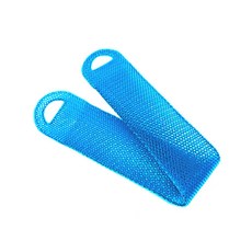 벌집 샤워 글러브 TPU 저자극 각질제거, 블루, 1개, 1개입