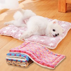 애견방석 강아지 고양이 애묘 반려동물 사각방석 반려동물방석 강아지방석 털방석 겨울방석 1호-4호까지, 1호
