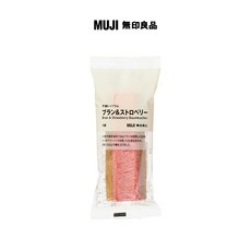 일본 무인양품 바움쿠헨 스틱 블랑 ＆ 스트로베리 바움 1개입, 1개, 1개
