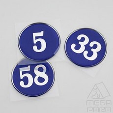도하름 에폭시 원형 숫자판 지름48 86 테이블넘버링
