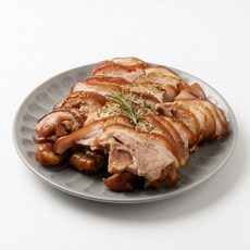 슈바인 순살 족발 슬라이스 1kg 냉장 국내산 야식 혼술 술안주 슈바인한센 에어프라이어 대용량, 1개