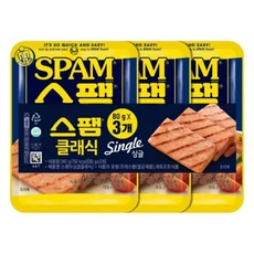스팸 싱글클래식80g 3개, 1개, 80g