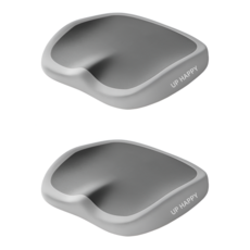 유피해피 푹신한 메모리폼 의자 방석 2P