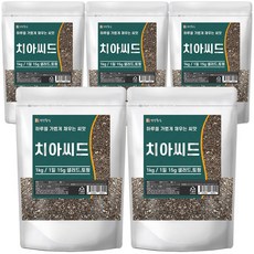 건강중심 파라과이 치아씨드 치아씨앗, 5개