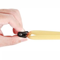 슬링샷 저격용 세트 조류퇴치 세총 고무밴드 밴드 서바이벌 강구 구슬 총 사격 고무줄총, 1개, 새총3줄밴드