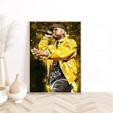 센트 포스터 접착식 아트 방수 종이 스티커 커피 하우스 벽장식, 8. Black10