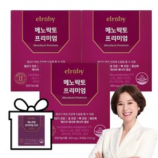 [ 갱년기 유산균 YT1 ] 휴온스 메노락토 프리미엄 프로바이오틱스 중년 여성 영양제 유산균 장용성 캡슐 하루 한번 장 건강 유해균 억제 배변 활동 원할 에너지 메노라토 매노락토, 30정, 3개