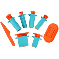 캐스비 네이처 벽돌찍기틀 모래놀이, 혼합색상, 177g, 1개