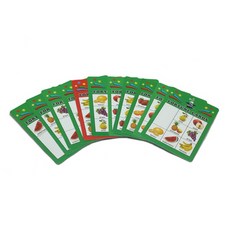 마술도구 초보자 학예회 장기자랑 멘탈매직 선택한 과일을 맞추는 과일 셀렉 카드, 1개