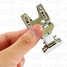 메탈 POP 집게 가격표 이름표 메뉴판 쇼클립 메모 꽂이 매장 빵집 카페 선반 진열 네임택, 실버 2세트