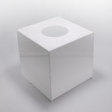 응모함 3T 불투명화이트 100x100mm_TB01_037 dok+5723YX