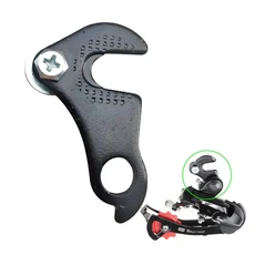 1PC 리어 디레일러 행어(볼트 포함) 테일 훅 컨버터 프레임 어댑터(MTB 산악 자전거 사이클링 부품용), 01 black1PC