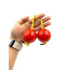 白毛猴樂器 asalato 入門款 節奏沙球 rhythmic sandball patica 入門球 初學 打擊樂器, 紅色, 1個