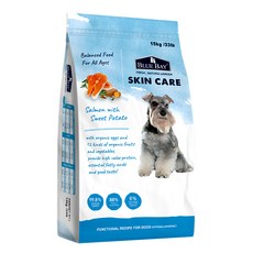 BLUE BAY 倍力 全齡犬 S30 低敏護膚配方狗飼料 超高蛋白質 添加Omega3 在地小農食材, 鮭魚 + 甜薯, 15kg, 1袋