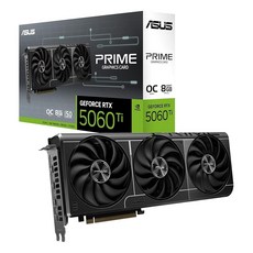 ASUS SFF-Ready Prime NVIDIA GeForce RTX™ 5060 Ti 8GB GDDR7 OC 에디션 그래픽 카드 (PCIe® 5.0 GDDR7 HDMI, ASUS SFF-Ready Prime NVIDIA Ge