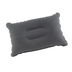 여행용 에어 목쿠션 스웨이드 목베개 사각형 1개