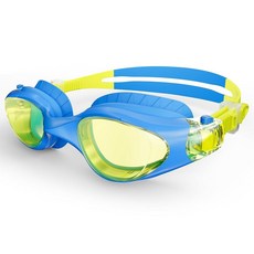 HIGAHY Swim Goggles for Kids 6-14 Anti-Fog UV Protection Clear Swimming Goggles Leakproof Pool B