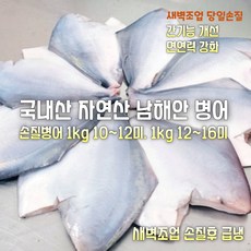 [산지직송] 국내산 자연산 남해안 햇 생물병어 1500g 손질후 1000g 급냉 10~12미. 햇 생물병어 1500g 손질후 1000g 급냉 12~16미, 1박스