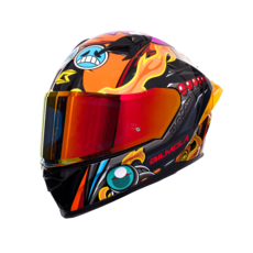 創時代 BILMOLA ONEPIECE 海賊王 艾斯 安全帽 內襯可拆洗 全罩式 聯名款 限量款, XL｜61 ~ 62CM