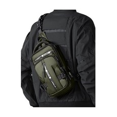 SEAFEW 크로스바디 슬링 백팩 체스트백 데이팩 - 하이킹 캐주얼 여행용 그린-스몰 스몰 패션