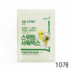 비셰프 스위트사워믹스 1kg X 10개 업소 칵테일시럽 cha+8207JE