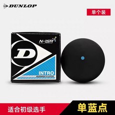 新品 戶外運動壁球正品高端初學新手職業專業比賽彈性壁球, 黑球藍點-初學【一個裝】, 1個