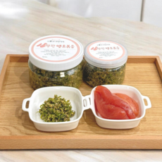 [우가네 매콤땡초] 명란 땡초볶음 입맛당기는 밥도둑 땡초 고추다대기 청양 고추볶음 청양고추 다대기, 1개, 300g