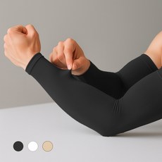 메디플릿 자외선 차단 냉감 심리스 쿨토시, 2개, 블랙