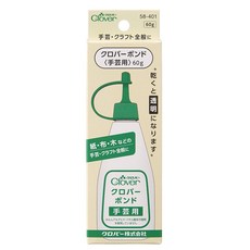 크로바 수예용 본드 접착본드 수예본드 수공예 (60g) 58-401, 1개, 투명
