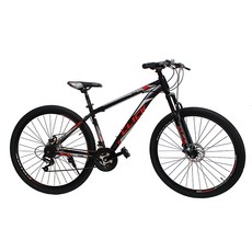 29인치 디스크브레이크 MTB 자전거 클릭 프라임29D, 1개, 180cm, 29D블랙레드/완조립