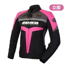[安信騎士] BENKIA HDF-JW-W61 女款 四季防摔衣，五件式護具，防風內裡 騎士服