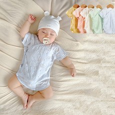 조이멀티 배냇피쉬 반팔 내의 메쉬 바디슈트 205788 170799