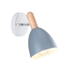 舞光 木藝溫柔系馬卡龍壁燈 造型壁燈 床頭燈 GA11-5994 GA11-5995, GA11-5994 (灰色)