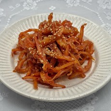 땡맛찬 오징어 간장볶음 밑반찬 마른반찬 400g + 고추무침 100g증정(새해이벤트), 1개