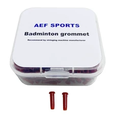 AEF 배드민턴 라켓 싱글홀 & 더블홀 그로밋/아일렛 - 브라운 팩, 04 Double Hole 9.7L, 1개