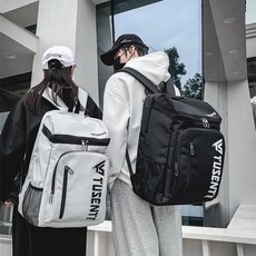 어반로우 배드민턴 라켓 가방 백팩 대용량 남여공용 헬스 스포츠 가방, 블랙, 1개