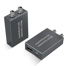 【易控王】SDI轉DP+SDI轉換器 SD/HD/3G-SDI SDI環出 1080P高畫質 (50-534-01), 黑色, 1個, 50-534-01