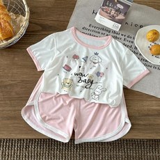 莫代爾夏季新款童裝 女孩小清新套裝