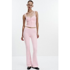 zara 자라 인터록 플레어 팬츠 - 로즈핑크308443