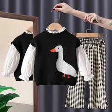 Arbe 兒童混色針織背心