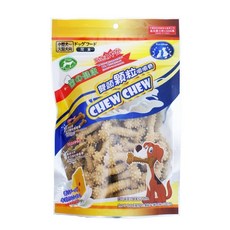 Pet Village 魔法村 潔牙顆粒嚼嚼骨系列-香濃起司/高鈣牛奶 320g 狗零食 犬喵大王, 1個, 牛奶L