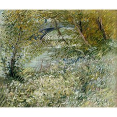 River Bank in Springtime 편집아트포스터 감성선물 고흐, 그림만(매트지), A6