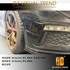 SKODA OCTAVIA RS MK4 DTM Design 前保桿小風刀, 1個