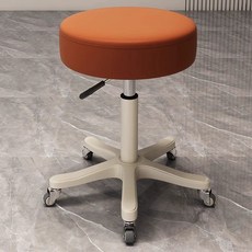 가정용 상업용 카페의자 가구 이동식 체어 바퀴달린 사무용 실내 보조의자 제품 의자 인테리어 휴대성, 5.사일런트 베어링 휠 오렌지, GCL10012413, VCL10012413