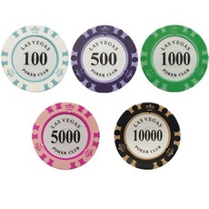 강원도 스타일 카지노칩 포커칩 스포츠 pys*68804Wu, 강원도 10000(블랙), 1개