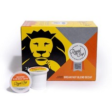 ROYAL CUP SIGNATURE COFFEE - Breakfast Blend Decaf Light Roast Single-Serve Capsules - 24 Pack, 1개