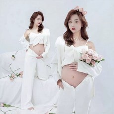 만삭사진옷 만삭촬영원피스 셀프 블랙원피스 촬영 스튜디오 의상