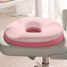 세이브데이 임산부 꼬리뼈 치질 메모리폼 도넛방석, 핑크, 1개